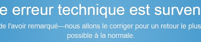 Panne générale de Twitter ce mardi